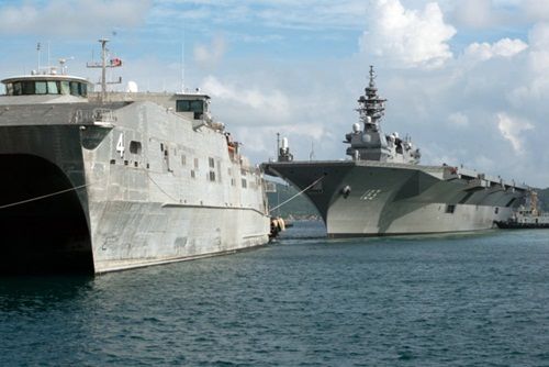Tàu hải quân Mỹ, Nhật cập bến Cảng quốc tế Cam Ranh - Ảnh 1