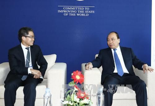 Thủ tướng Nguyễn Xuân Phúc tọa đàm với các doanh nghiệp hàng đầu thế giới - Ảnh 2