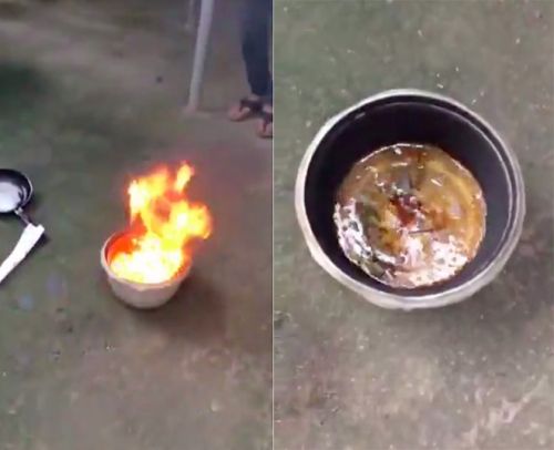 Vụ nước giếng khoan ở Đồng Nai bốc cháy ngùn ngụt: Không phát hiện rò rỉ xăng  - Ảnh 1