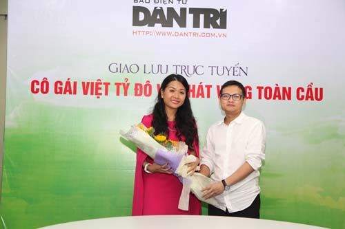 Buổi giao lưu trực tuyến với “Cô gái Việt tỷ đô” của gia tộc họ Trần - Ảnh 1