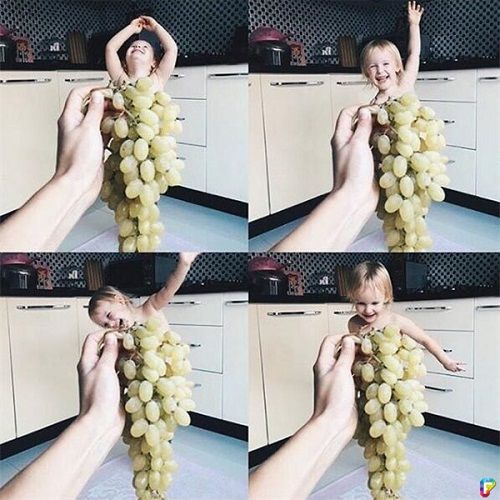 Độc đáo bộ ảnh người mẹ dành tặng con gái bằng những loại rau củ thông thường - Ảnh 9
