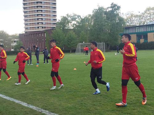 U20 Việt Nam thắng đậm trong trận giao hữu cuối cùng ở Đức - Ảnh 1