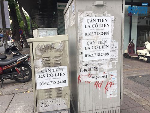 Cạm bẫy tín dụng đen "giăng mắc" khắp phố phường Hà Nội - Ảnh 5