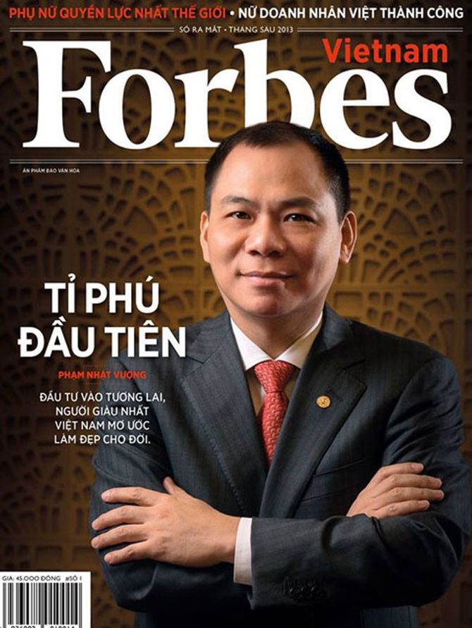 Những doanh nhân Việt được Forbes vinh danh