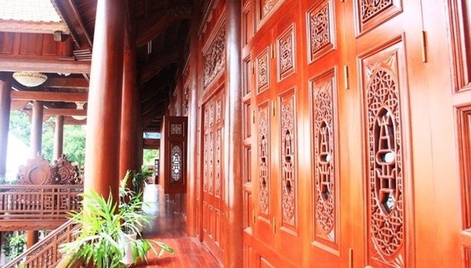 Ngắm biệt thự bằng gỗ tiền tỷ của đại gia Việt  - Ảnh 2