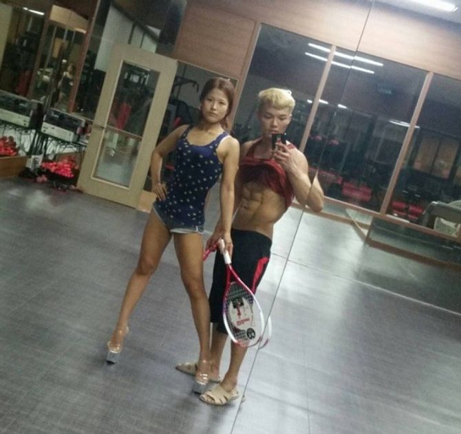 Cặp đôi người Hàn Quốc "lột xác" ngoạn mục sau khi giảm cân - Ảnh 2
