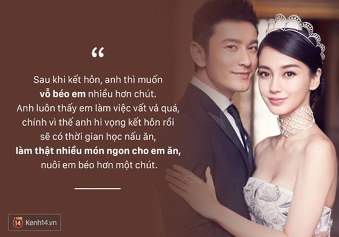 Những lời tỏ tình "xuyên tim" của Huỳnh Hiểu Minh dành cho Angela Baby - Ảnh 5