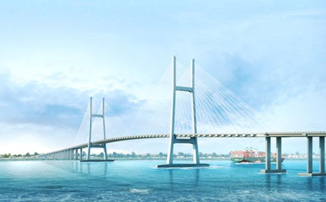 Cần Thơ xây dựng cầu Mỹ Thuận 2 dài hơn 6 km - Ảnh 1