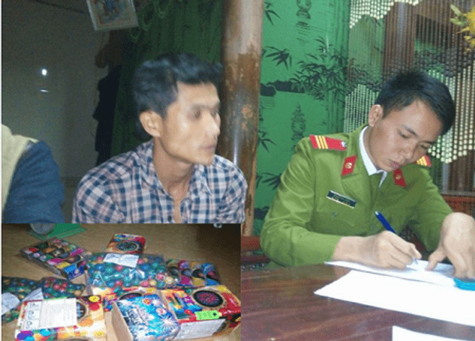 Hà Tĩnh: Ba lực lượng vũ trang họp bàn đối phó với pháo lậu và chất nổ - Ảnh 2