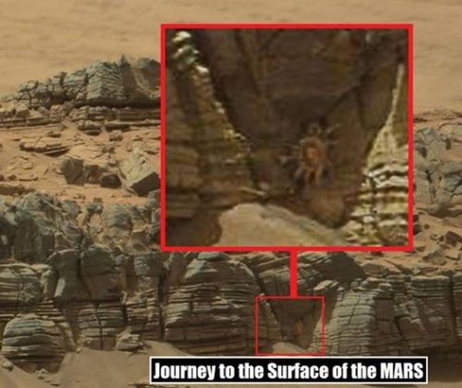 Robot thám hiểm của NASA phát hiện "người nhện" trên sao Hỏa? - Ảnh 2