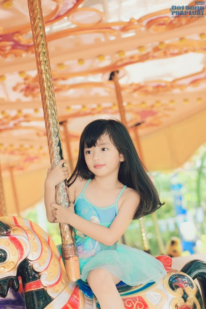 Lộ diện "công chúa" nhỏ của Hoa hậu Ngọc Diễm - Ảnh 3