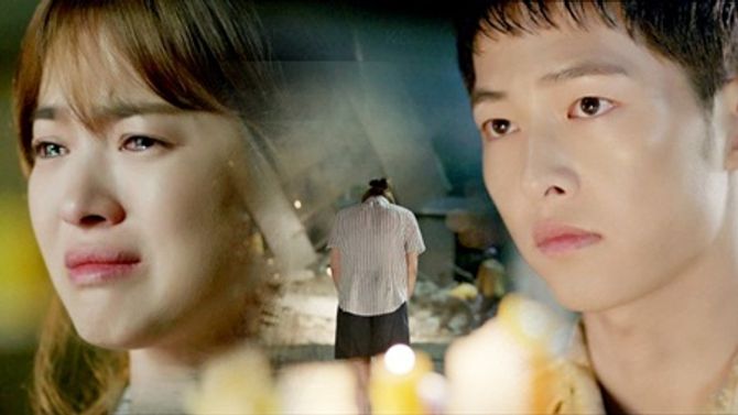 "Hậu duệ Mặt Trời" tập 8: Song Hye Kyo phát hoảng vì lộ chuyện hôn Song Joong Ki - Ảnh 1