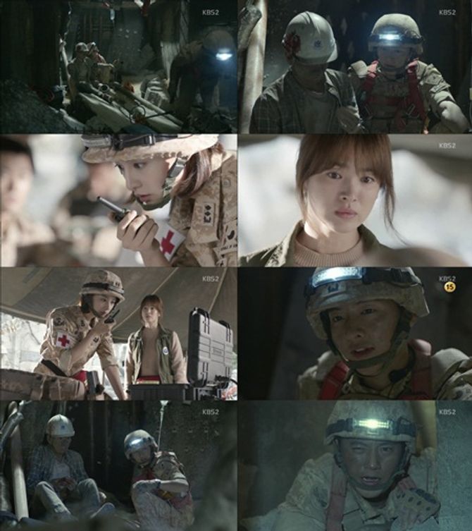 "Hậu duệ Mặt Trời" tập 8: Song Hye Kyo phát hoảng vì lộ chuyện hôn Song Joong Ki - Ảnh 4