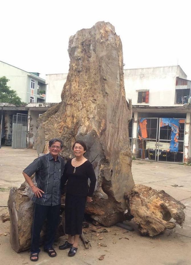 Chuyện chưa kể về người có bức tượng gỗ Nguyễn Du lớn nhất Việt Nam - Ảnh 1