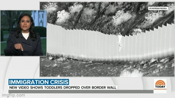 Tin thế giới - Video: Kinh hãi cảnh 2 bé gái bị nhóm buôn người thả từ bức tường biên giới cao hơn 4m