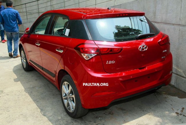 Cận cảnh xe giá rẻ Hyundai Elite i20 2015 mới