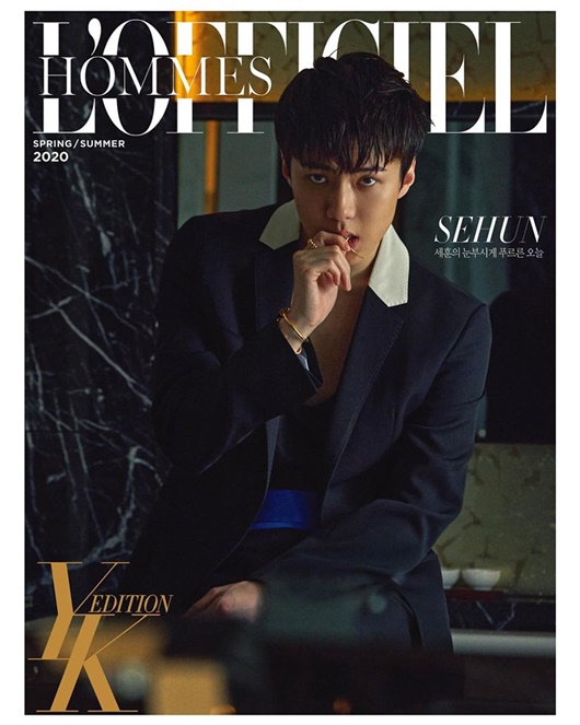 "Em út nhà EXO" Sehun khiến fan ngây ngất khi hé lộ ảnh "sương sương" trên bìa tạp chí - Ảnh 3