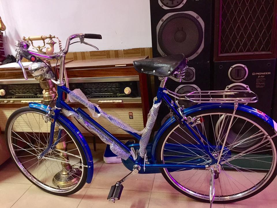 Cận cảnh chiếc xe đạp Phượng hoàng cổ giá 3,3 triệu đồng
