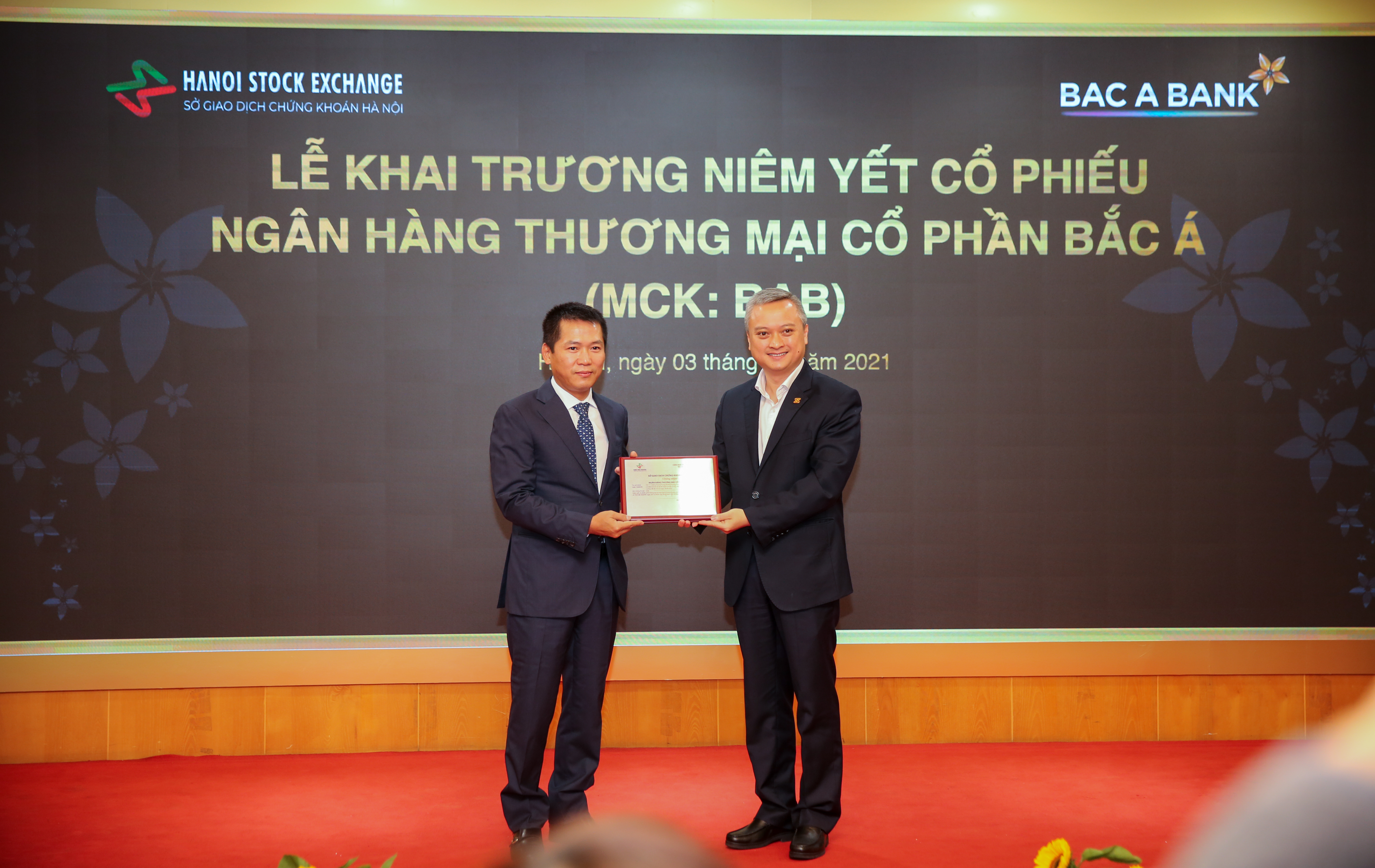 BAC A BANK chính thức niêm yết cổ phiếu trên sàn HNX - Ảnh 4