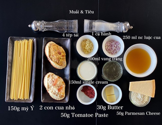 Bỏ túi công thức mỳ Ý cua thơm ngon khó cưỡng, đúng chuẩn nhà hàng - Ảnh 1