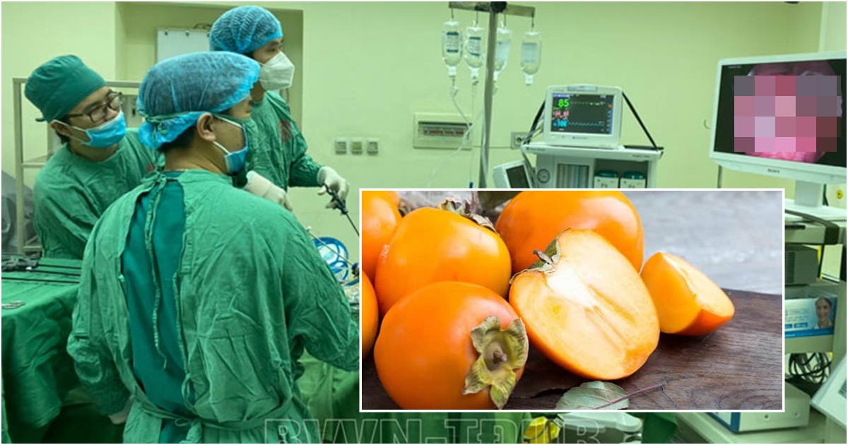 Sức khoẻ - Làm đẹp - Ăn 5 quả hồng lúc đói, người phụ nữ phải nhập viện cấp cứu