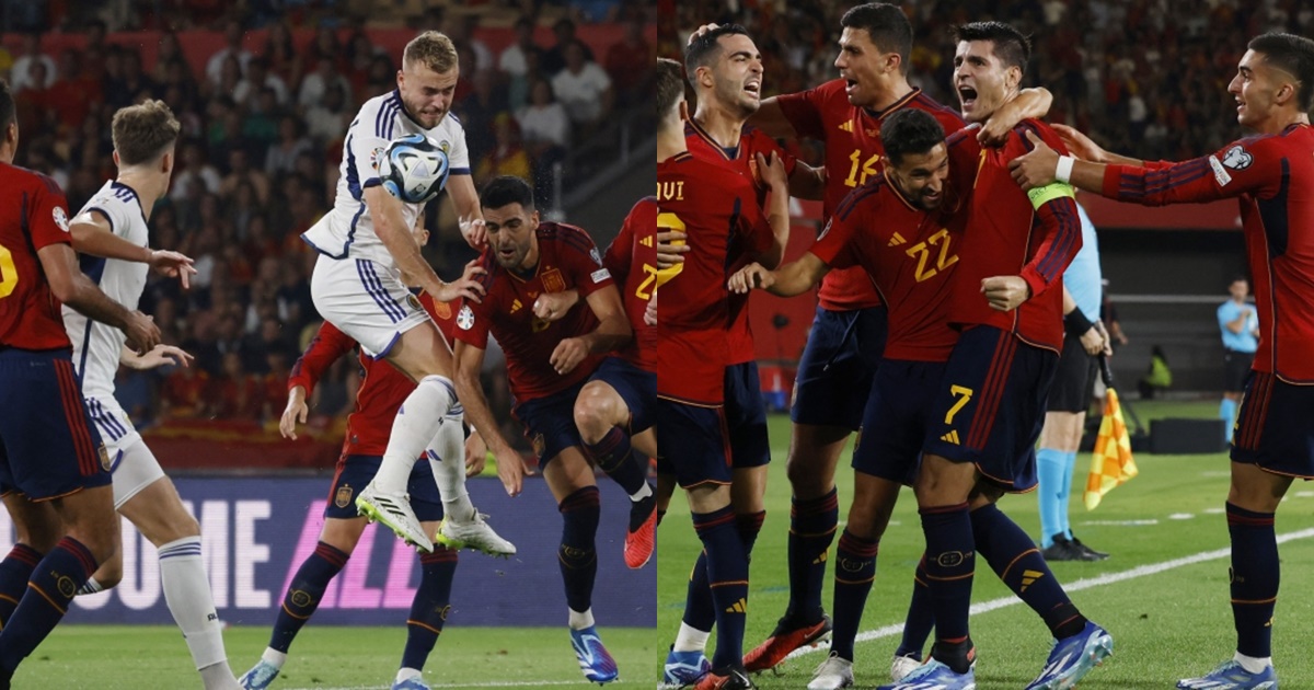 Bóng đá - Kết quả vòng loại EURO 2024 ngày 13/10: Scotland thất bại trước Tây Ban Nha, Na Uy thắng đậm Síp