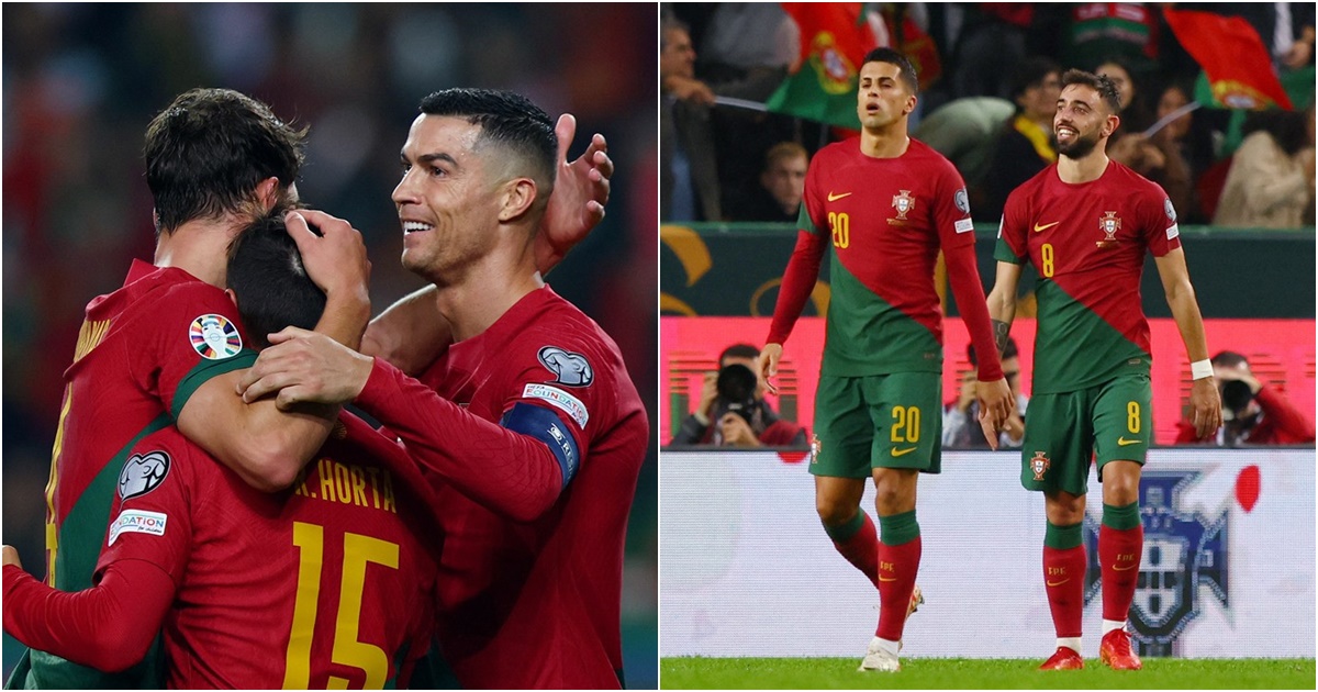 Bóng đá - Kết quả vòng loại EURO 2024: Bồ Đào Nha lập kỳ tích ở vòng loại, Lukaku lập poker cho Bỉ