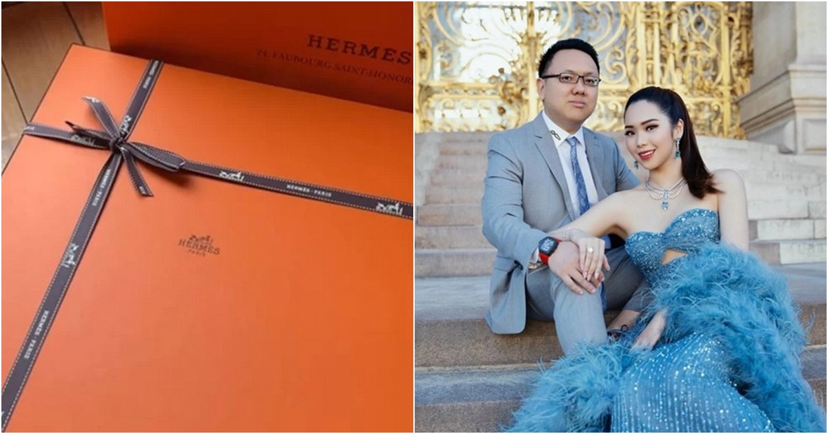 Cộng đồng mạng - Đi đám cưới, khách không phải mừng mà còn được tặng quà Hermès mang về