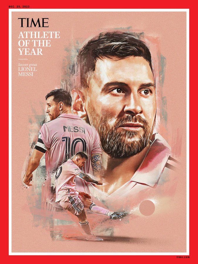 Bóng đá - Messi tạo ra lịch sử, trở thành cầu thủ bóng đá đầu tiên được tạp chí Time vinh danh
