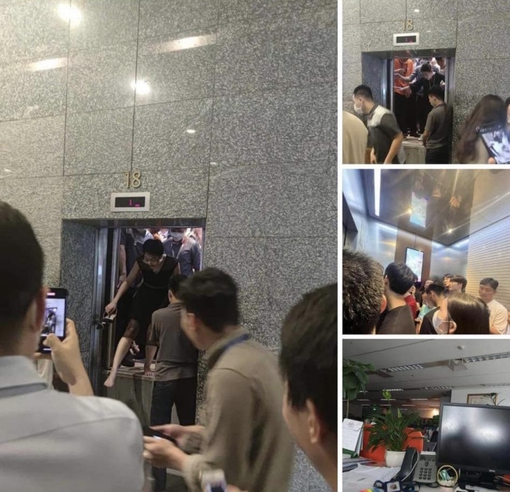 Đời sống - Đột nhiên cắt điện, nhiều người bị mắc kẹt trong thang máy tòa nhà Keangnam Landmark 72