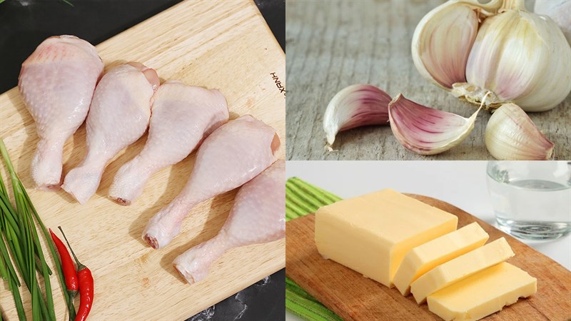Ăn - Chơi - Công thức làm món đùi gà chiên bơ tỏi giòn thơm hấp dẫn