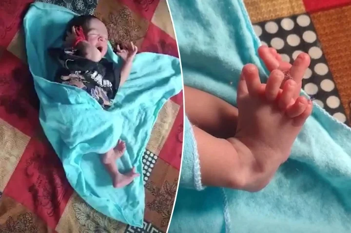 Cộng đồng mạng - Em bé sở hữu 26 ngón tay, chân, gia đình mừng rỡ vì lý do đặc biệt
