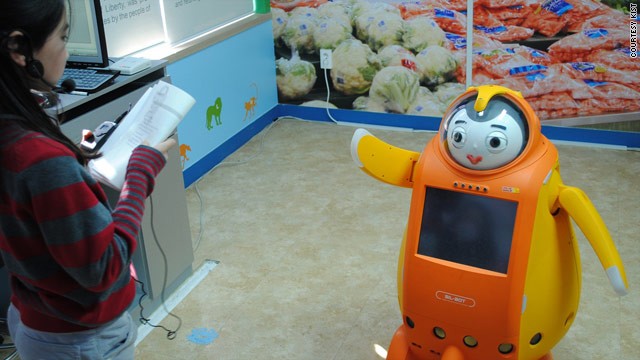 Chuyện học đường - Hàn Quốc đưa robot vào dạy tiếng Anh thử nghiệm tại 5 trường tiểu học và THCS