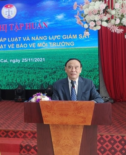 Hội Luật Gia - Nâng cao kiến thức pháp luật và năng lực giám sát thực hiện pháp luật về bảo vệ môi trường cho hội viên Hội Luật gia Việt Nam