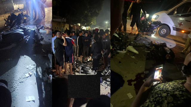 Tin trong nước - Hiện trường vụ xe máy tông nhau nát bét ở Hưng Yên, 2 người tử vong (Hình 5).