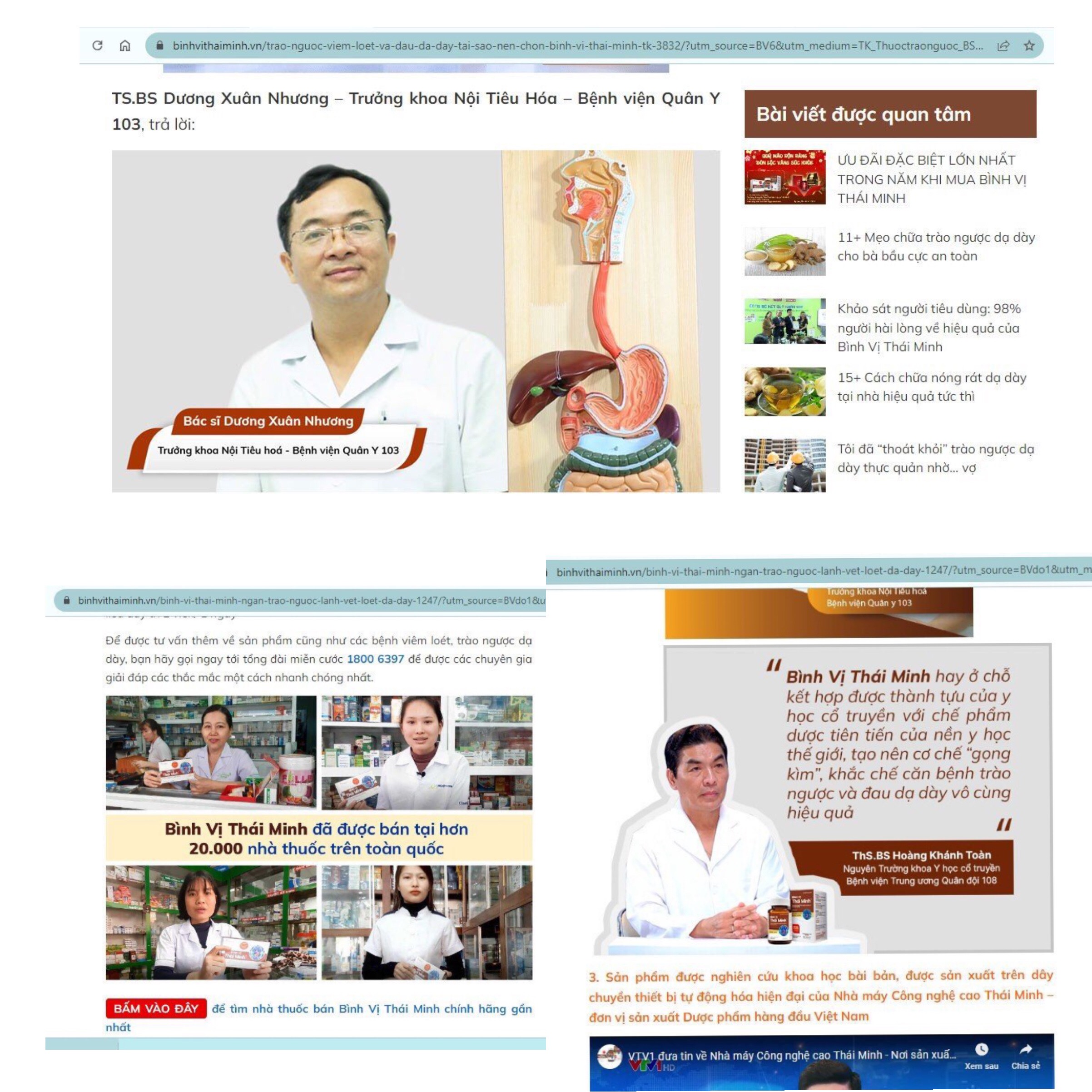 Kinh doanh - “Loạn” quảng cáo thực phẩm bảo vệ sức khoẻ - Bài 1: Điểm mặt Bình vị Thái Minh, viên sủi Lady, Tố ngọc hoàn plus, Trinh nữ hoàng cung Crilin (Hình 6).