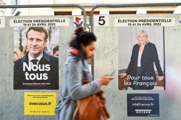 Tin thế giới - Cử tri Pháp bỏ phiếu bầu tổng thống vòng 2
