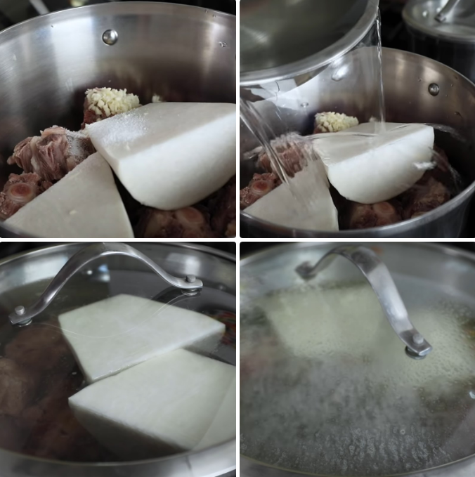 Ăn - Chơi - Cách nấu nướng canh đuôi trườn Nước Hàn thơm và ngon bồi dưỡng (Hình 2).