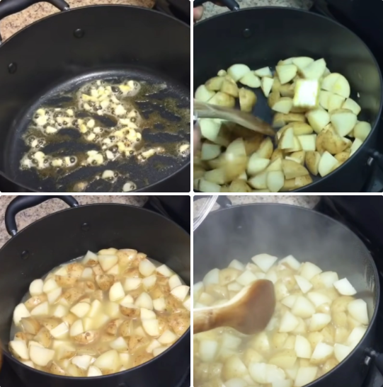 Ăn - Chơi - Cách thực hiện súp khoai tây sữa lạnh lẽo bụng mua đông (Hình 2).