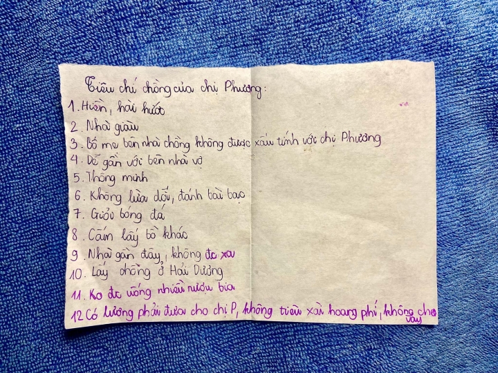 Chuyện học đường - Danh sách 12 tiêu chí chọn chồng cho chị của học sinh lớp 6 khiến dân mạng ngỡ ngàng (Hình 2).