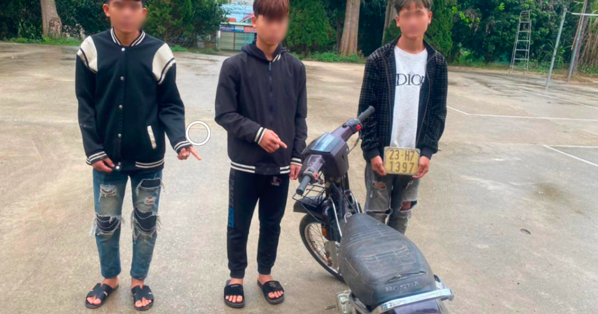 An ninh - Hình sự - 3 thanh thiếu niên liều lĩnh lẻn vào nhà dân trộm cắp tài sản ở Tuyên Quang 