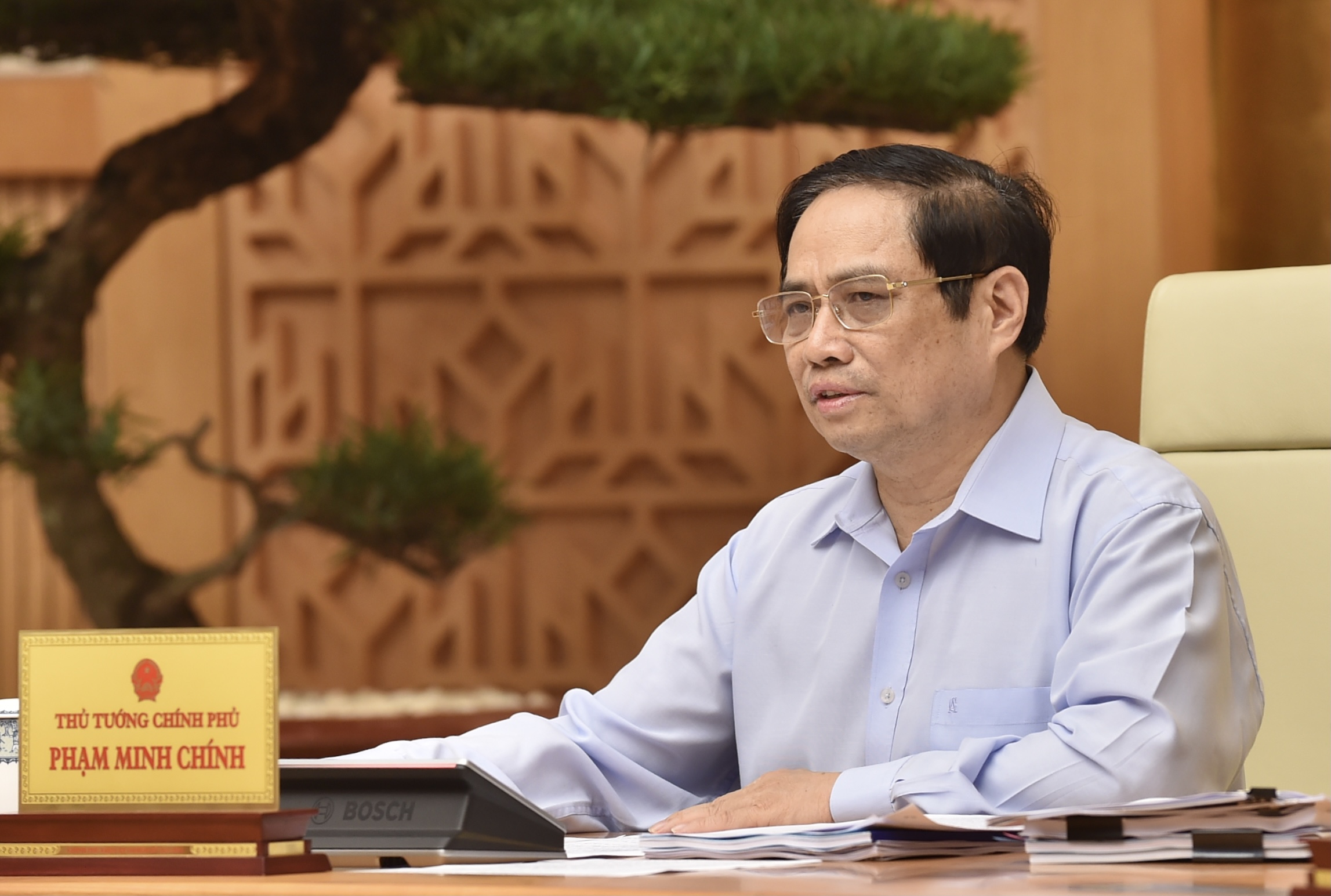Tin trong nước - Thủ tướng Phạm Minh Chính chủ trì Hội nghị trực tuyến toàn quốc về công tác quy hoạch