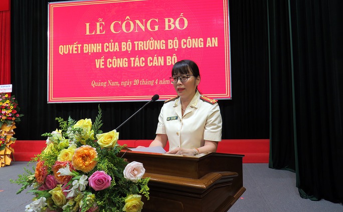 Tin trong nước - Chân dung nữ Phó Giám đốc Công an tỉnh Quảng Nam vừa được bổ nhiệm