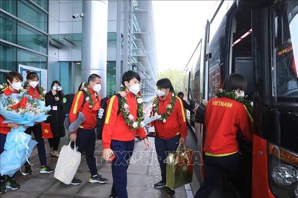 Bóng đá - Đội tuyển nữ Việt Nam về nước, khép lại hành trình gần 60 ngày chinh phục giấc mơ World Cup (Hình 8).