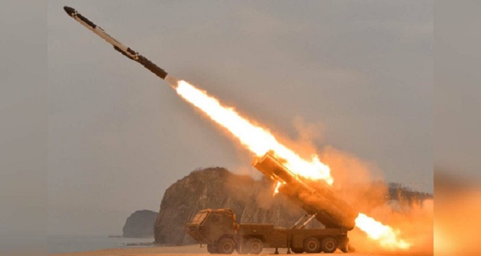 Tin thế giới - Yonhap: Triều Tiên bất ngờ phóng hai tên lửa hành trình