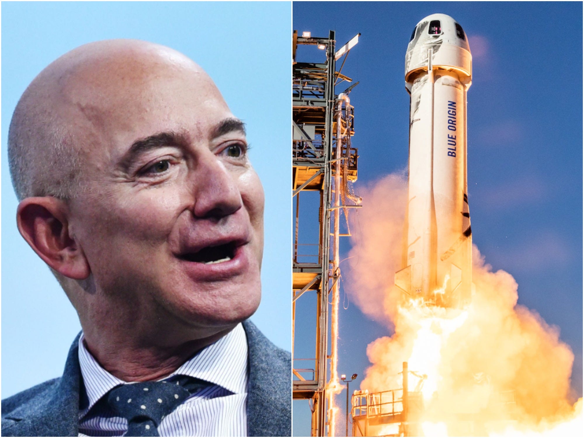 Tin thế giới - Tỷ phú Jeff Bezos lên kế hoạch bay vào vũ trụ, hơn 70.000 người ký đơn yêu cầu ông 'đừng trở lại Trái đất'