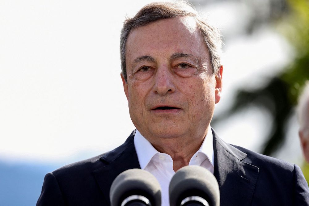 Tin thế giới - Tổng thống Italy bác đơn từ chức của Thủ tướng Draghi