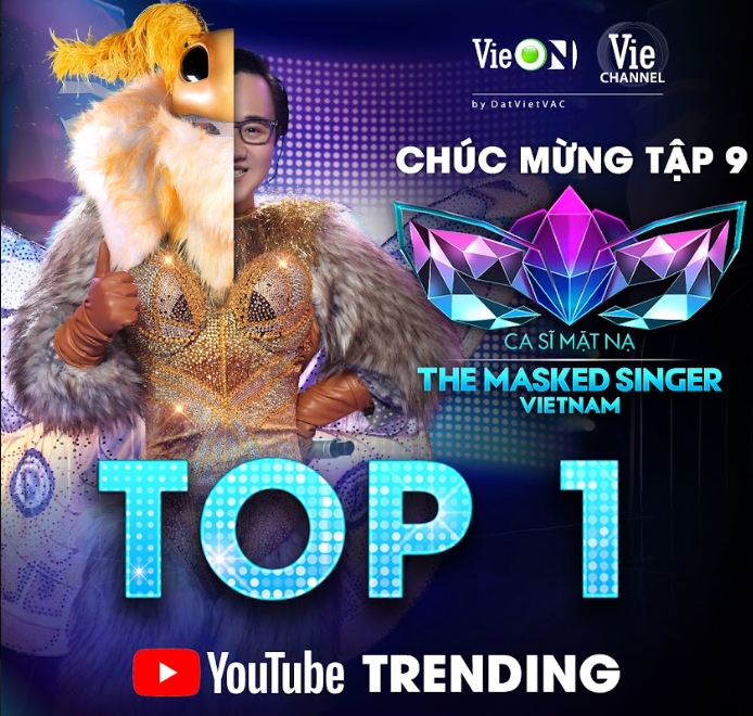 masked singer vietnam top 1 trending