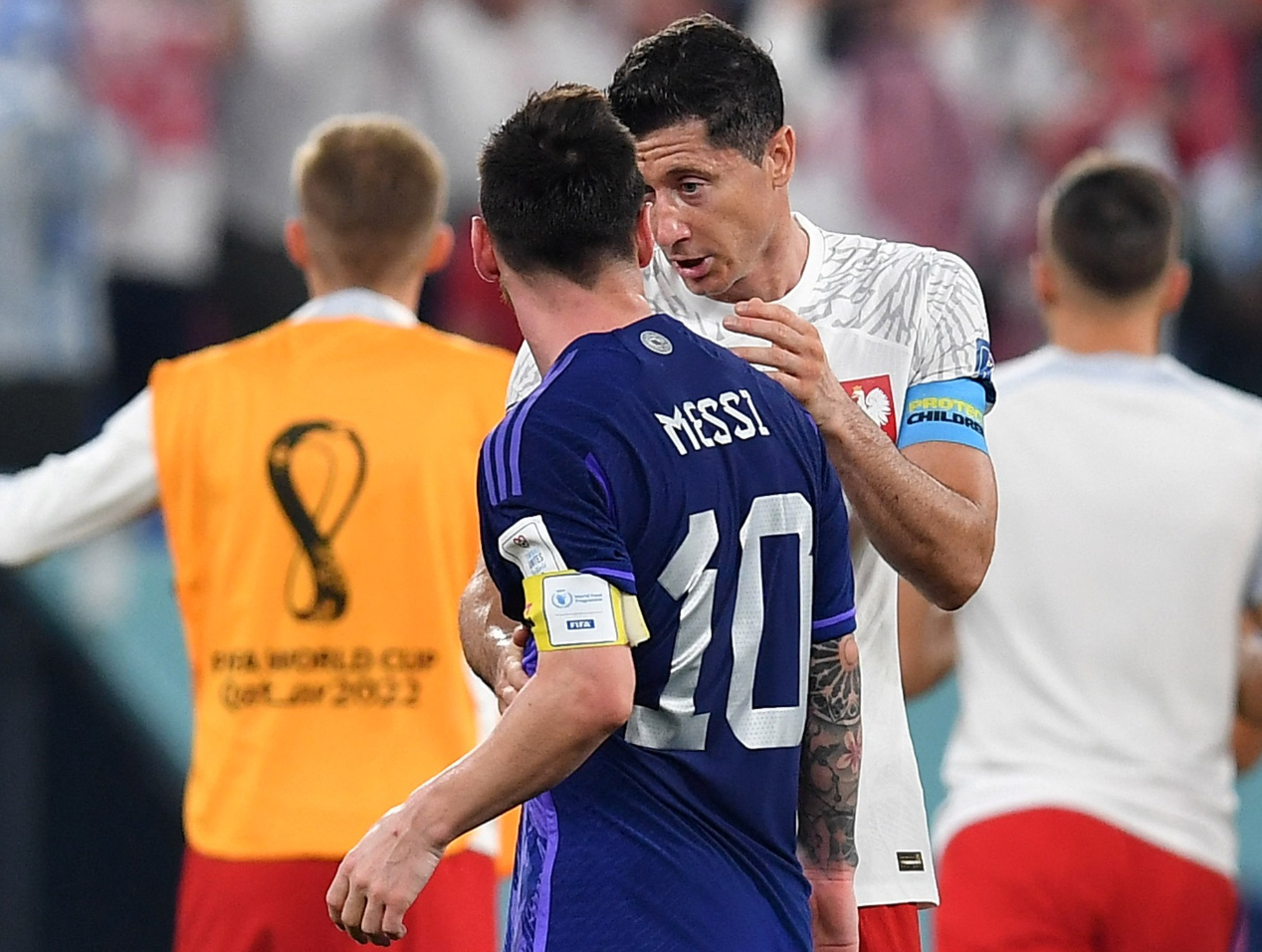 Bóng đá - World Cup 2022: Lewandowski tiết lộ cuộc trò chuyện ngắn với Messi sau trận Ba Lan - Argentina 
