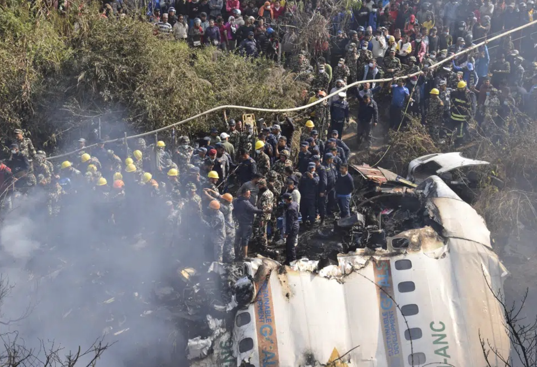 Tin thế giới - Nhân chứng kể lại vụ tai nạn máy bay kinh hoàng ở Nepal